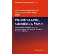 Informatics In Control, Automation And Robotics
