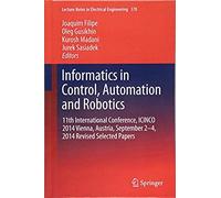 Informatics In Control, Automation And Robotics
