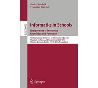 Informatics In Schools: Improvement Of Informatics Knowledge And Perception