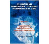 Information And Communication Technologies For Development In Africa
