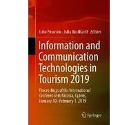 Information And Communication Technologies In Tourism 2019