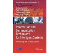 Information and Communication Technology for Intelligent Systems - Springer Verlag Singapore - Springer Verlag Singapore - Livre en Anglais - Hardback Springer Verlag SingaporeSpringer Verlag Singapor
