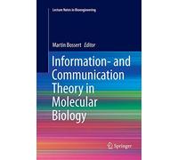 Information- And Communication Theory In Molecular Biology