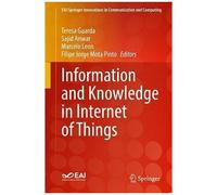 Information And Knowledge In Internet Of Things