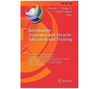 Information Assurance And Security Education And Training