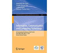 Information, Communication And Computing Technology
