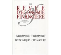 Information et formation économiques et financières 98/99 Août 2010 - André Babeau - Ass.economie Financiere - broché - Revue