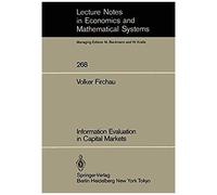 Information Evaluation In Capital Markets