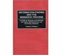 Information-Finding and the Research Process Anthony E. Simpson (Auteur)