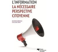 Information la necessaire perspective citoyenne Corriveau/siroi (Auteur)