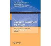 Information Management And Big Data