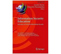 Information Security Education. Education In Proactive Information Security