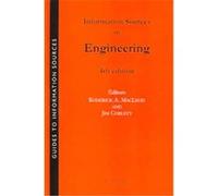 Information Sources In Engineering, Guides to Information Sources Series