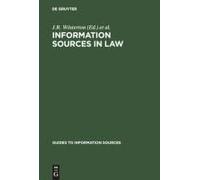 Information Sources In Law