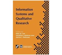 Information Systems And Qualitative Research