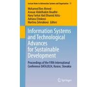 Information Systems And Technological Advances For Sustainable Development