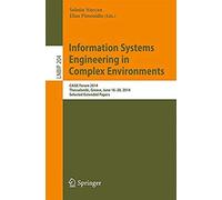 Information Systems Engineering In Complex Environments