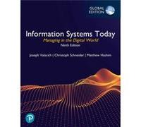 Information Systems Today Managing in the Digital World Global Edition by Christoph Schneider Christoph Schneider (Auteur)
