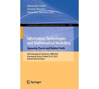 Information Technologies and Mathematical Modelling. Queueing Theory and Related Fields: 24th International Conference, ITMM 2025, Krasnoyarsk, Russia, October 20-25, 2025, Revised Selected Papers