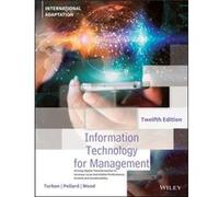 Information Technology for Management by Gregory Canisius College Wood Gregory Canisius College Wood (Auteur)