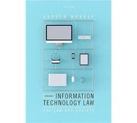 Information Technology Law - Murray Andrew Professor of Law London School of Economics and Political Science - Oxford University Press - Livre en Anglais Murray Andrew Professor of Law London School o