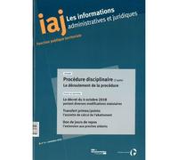 Informations administratives et juridiques Le décret du 4 octobre 2018 portant diverses modifications statutaires - La Documentation Française - Documentation Francaise - broché - Revue