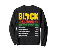 Informations nutritionnelles sur Black Queen Melanin Intelligence Leadership Sweatshirt