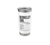 Informations nutritionnelles sur la nutrition des filles de Berkeley | Funny California Gobelet isotherme en acier inoxydable double paroi