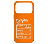 Informations nutritionnelles sur la Tarte à la Citrouille sur Le t-Shirt Thanksgiving Matching Family Coque pour iPhone 17 Pro