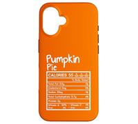 Informations nutritionnelles sur la Tarte à la Citrouille sur Le t-Shirt Thanksgiving Matching Family Coque pour iPhone 16
