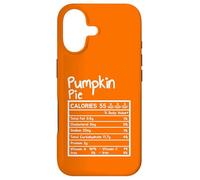 Informations nutritionnelles sur la Tarte à la Citrouille sur Le t-Shirt Thanksgiving Matching Family Coque pour iPhone 17