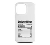 Informations nutritionnelles sur Les infirmières autorisées Coque pour iPhone 13 Pro