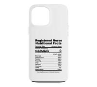 Informations nutritionnelles sur Les infirmières autorisées Coque pour iPhone 13 Pro Max