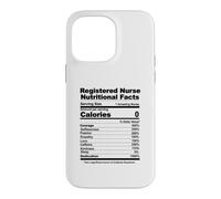 Informations nutritionnelles sur Les infirmières autorisées Coque pour iPhone 14 Pro Max