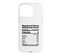 Informations nutritionnelles sur Les infirmières autorisées Coque pour iPhone 15 Pro Max