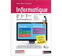 Informatique - 2de/1re/Tle Bacs Pros Tertiaires