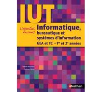 Isabelle Bournaud – Informatique, bureautique et systèmes d'information – 1re-2e années IUT – Broché