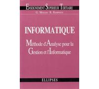Informatique - Méthode D'analyse Pour La Gestion Et L'informatique