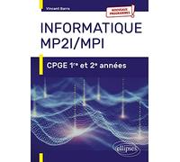 Informatique MP2I/MPI: CPGE 1re et 2e années