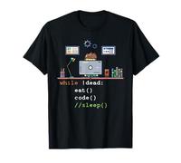 Informatique Programmeur Python Eat Code Sleep T-Shirt