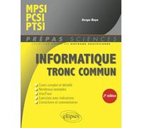 Informatique tronc commun - MPSI - PCSI - PTSI