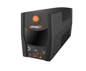 Infosec 661116 blocs d'alimentation sans interruption ups X1+ 500VA 4 prises IEC Line Interactive Noir