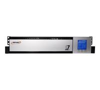 INFOSEC E7 One 1500 RT IEC - Onduleur (montable sur rack / externe) - CA 100/110/115/120/127/173/200/208/220/230/240 V - 1500 Watt - 1500 VA - monophasé - 9 Ah - RS-232, USB - connecteurs de...