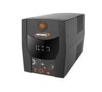 Infosec INF_661161 Notstromversorgung UPS X1+ 2200, 2200VA, 1320W, 6? C13 (66116)