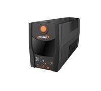 INFOSEC UPS SYSTEM Onduleur Line Interactive 700 VA – 2 prises FR/SCHUKO – Garantie 2 ans