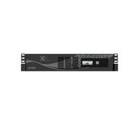 Infosec X4 800 RM Plus : Onduleur Line Interactive 0.8 kVA / 480W, 6 prises AC, Port USB, RJ45, Batterie 12V/9Ah, Format Rack 19", Écran LCD