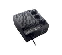INFOSEC Onduleur Z1 Zenergy Cube EX 600 – 600 VA – 3 prises – Noir/Blanc