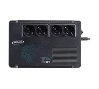 INFOSEC Zen Live 500 - Onduleur - CA 220/230/240 V - 500 VA - 4.5 Ah - connecteurs de sortie : 4 - France