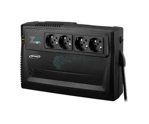 Infosec Zen Live 800 alimentation d'énergie non interruptible Interactivité de ligne 0,8 kVA 480 W 4