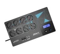 Zen-X Master 600 - Onduleur - CA 220/230/240 V - 360 Watt - 600 VA - monophasé - USB - connecteurs de sortie : 8